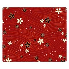 Flowers-106 Premium Plush Fleece Blanket (small) by nateshop