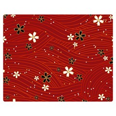 Flowers-106 Premium Plush Fleece Blanket (medium) by nateshop