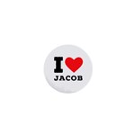 I love jacob 1  Mini Magnets Front