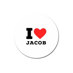 I Love Jacob Magnet 3  (round) by ilovewhateva