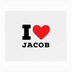 I Love Jacob Small Glasses Cloth by ilovewhateva