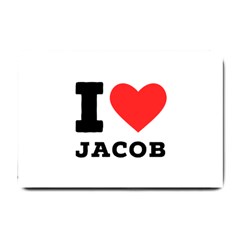 I Love Jacob Small Doormat by ilovewhateva