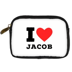 I Love Jacob Digital Camera Leather Case by ilovewhateva