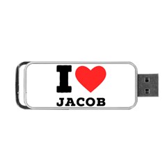 I Love Jacob Portable Usb Flash (two Sides) by ilovewhateva