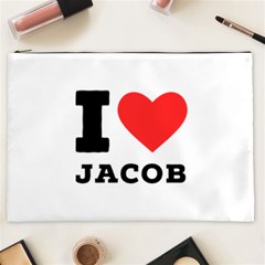 I Love Jacob Cosmetic Bag (xxl) by ilovewhateva