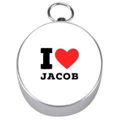 I Love Jacob Silver Compasses by ilovewhateva