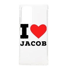 I Love Jacob Samsung Galaxy Note 20 Ultra Tpu Uv Case by ilovewhateva