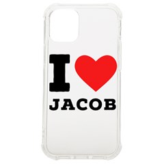 I Love Jacob Iphone 12 Mini Tpu Uv Print Case	 by ilovewhateva