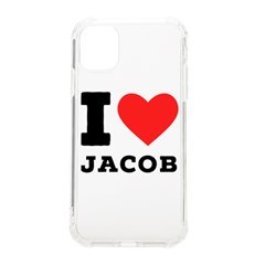 I Love Jacob Iphone 11 Tpu Uv Print Case by ilovewhateva