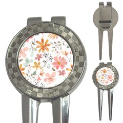 Flowers-107 3-in-1 Golf Divots by nateshop