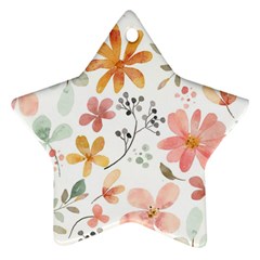 Flowers-107 Ornament (star) by nateshop