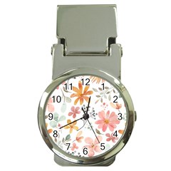 Flowers-107 Money Clip Watches by nateshop