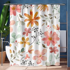 Flowers-107 Shower Curtain 60  X 72  (medium)  by nateshop