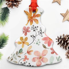 Flowers-107 Christmas Tree Ornament (two Sides) by nateshop