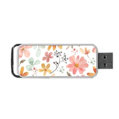 Flowers-107 Portable Usb Flash (one Side) by nateshop