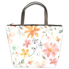 Flowers-107 Bucket Bag by nateshop