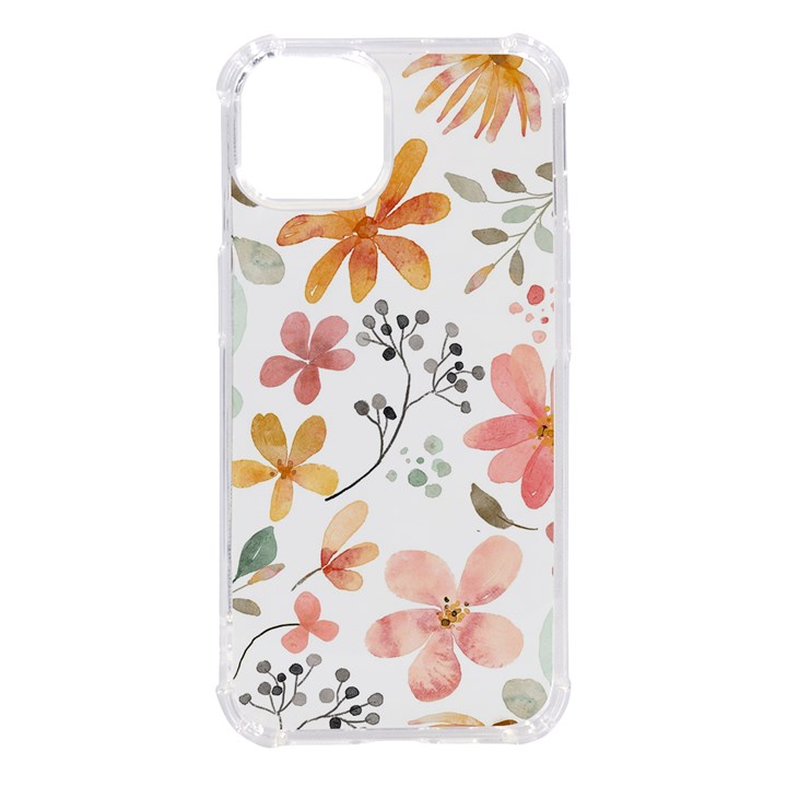 Flowers-107 iPhone 14 TPU UV Print Case