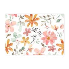 Flowers-107 Crystal Sticker (a4)