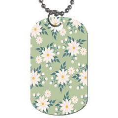 Flowers-108 Dog Tag (two Sides) by nateshop