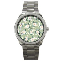 Flowers-108 Sport Metal Watch by nateshop