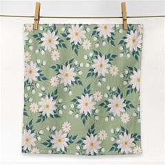 Flowers-108 Face Towel by nateshop