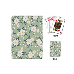 Flowers-108 Playing Cards Single Design (mini) by nateshop