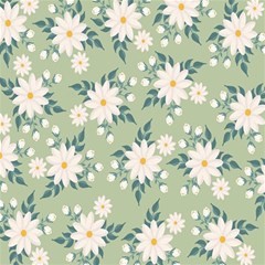 Flowers-108 Play Mat (square) by nateshop