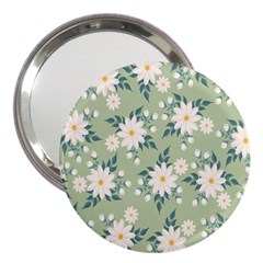 Flowers-108 3  Handbag Mirrors by nateshop