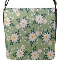 Flowers-108 Flap Closure Messenger Bag (s) by nateshop