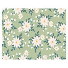 Flowers-108 Two Sides Premium Plush Fleece Blanket (medium) by nateshop