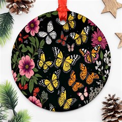 Flowers-109 Ornament (Round)