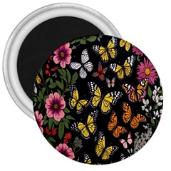 Flowers-109 3  Magnets by nateshop