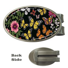 Flowers-109 Money Clips (oval)  by nateshop