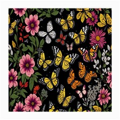 Flowers-109 Medium Glasses Cloth (2 Sides) by nateshop