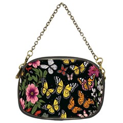 Flowers-109 Chain Purse (Two Sides)