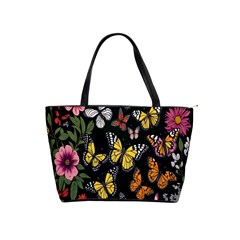 Flowers-109 Classic Shoulder Handbag