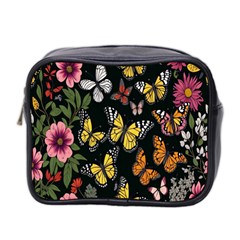 Flowers-109 Mini Toiletries Bag (Two Sides)