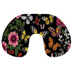 Flowers-109 Travel Neck Pillow