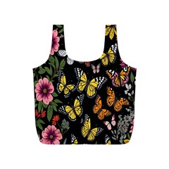 Flowers-109 Full Print Recycle Bag (S)