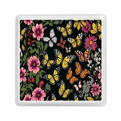 Flowers-109 Memory Card Reader (square) by nateshop