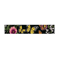 Flowers-109 Premium Plush Fleece Scarf (Mini)