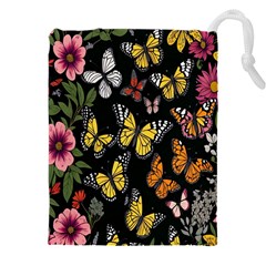 Flowers-109 Drawstring Pouch (4xl) by nateshop