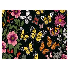 Flowers-109 Two Sides Premium Plush Fleece Blanket (extra Small)