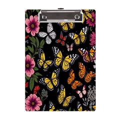 Flowers-109 A5 Acrylic Clipboard