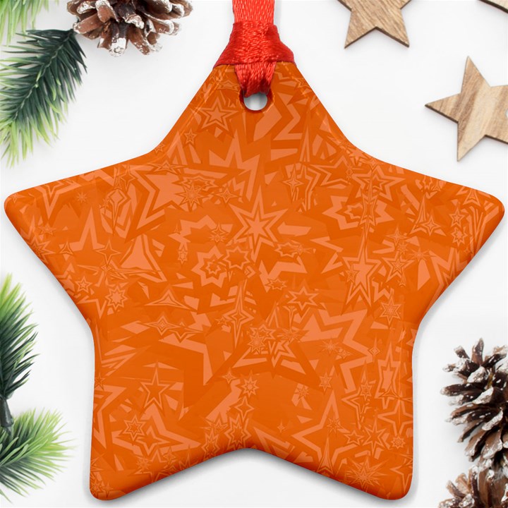 Orange-chaotic Ornament (Star)