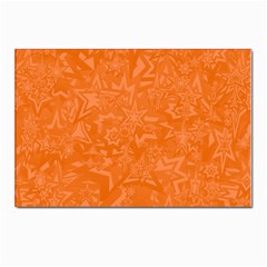 Orange-chaotic Postcards 5  X 7  (pkg Of 10)