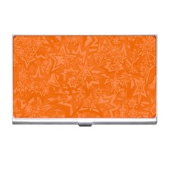 Orange-chaotic Business Card Holder by nateshop