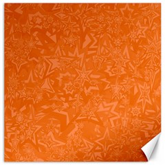 Orange-chaotic Canvas 12  X 12  by nateshop