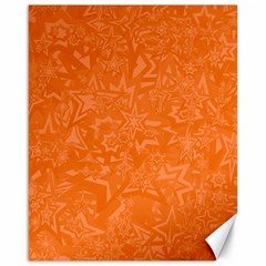 Orange-chaotic Canvas 16  X 20  by nateshop