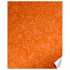 Orange-chaotic Canvas 11  X 14  by nateshop